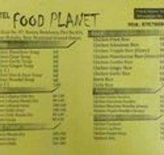 Hotel Food Planet